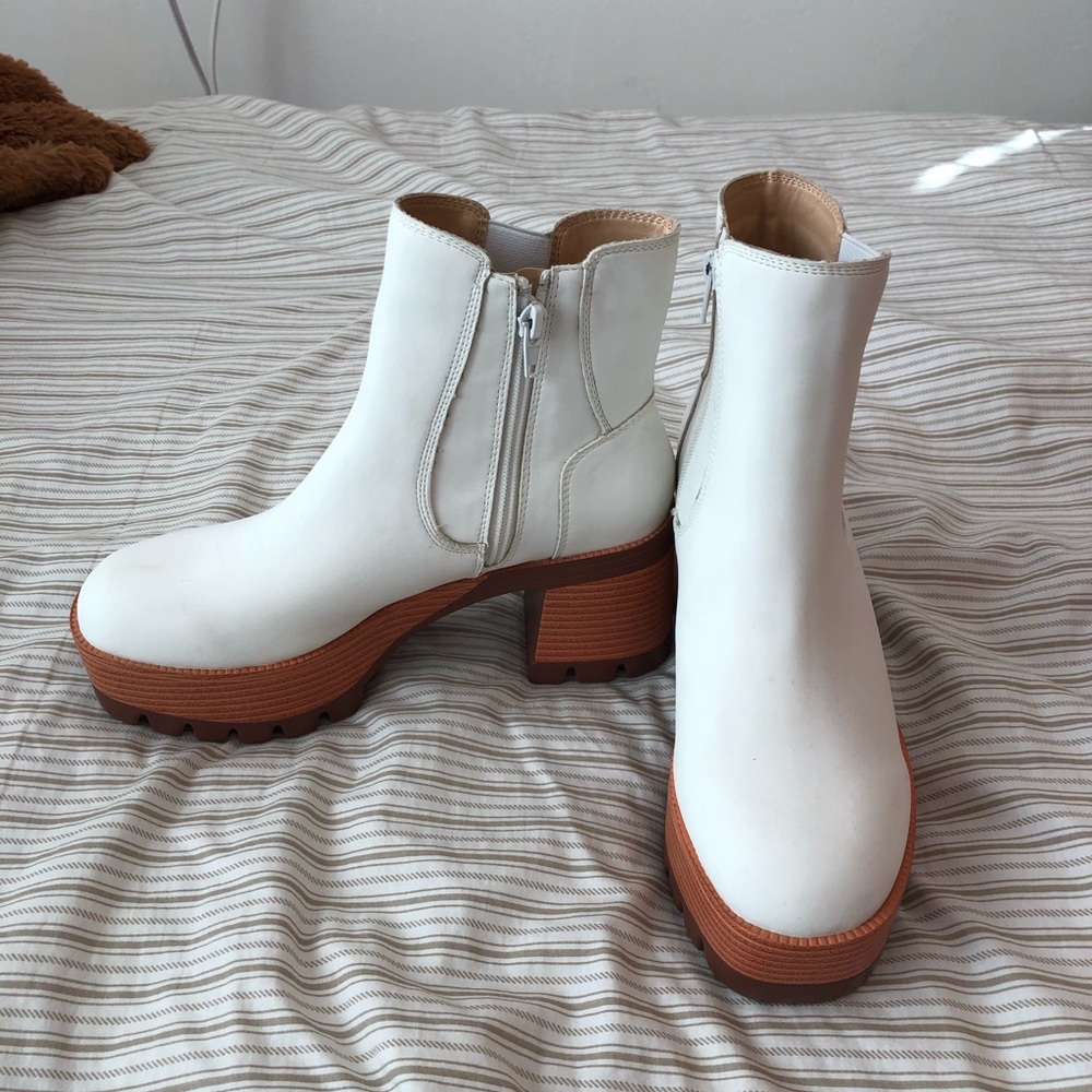 White boots